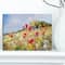 Designart - Painted Poppies on Summer Meadow - Large Landscape Canvas Art
